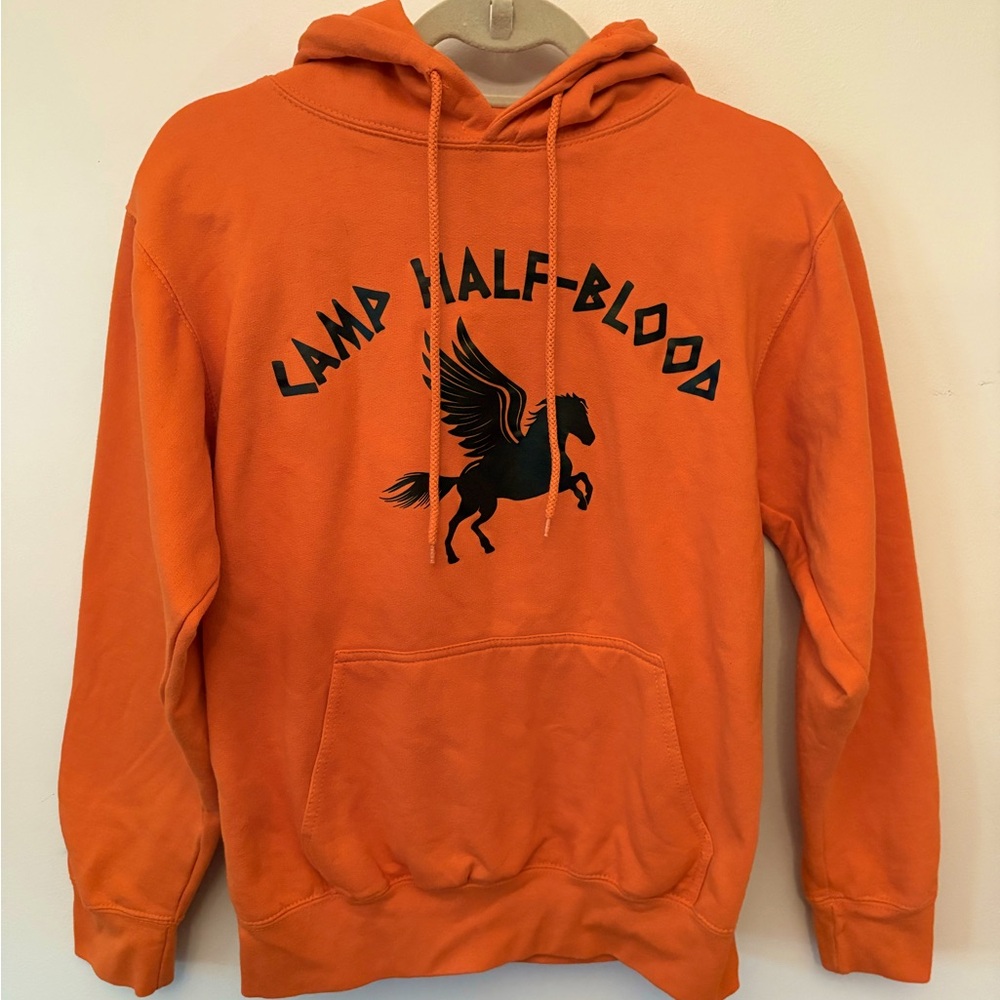 Orange Camp Half-Blood Men's Hoodie